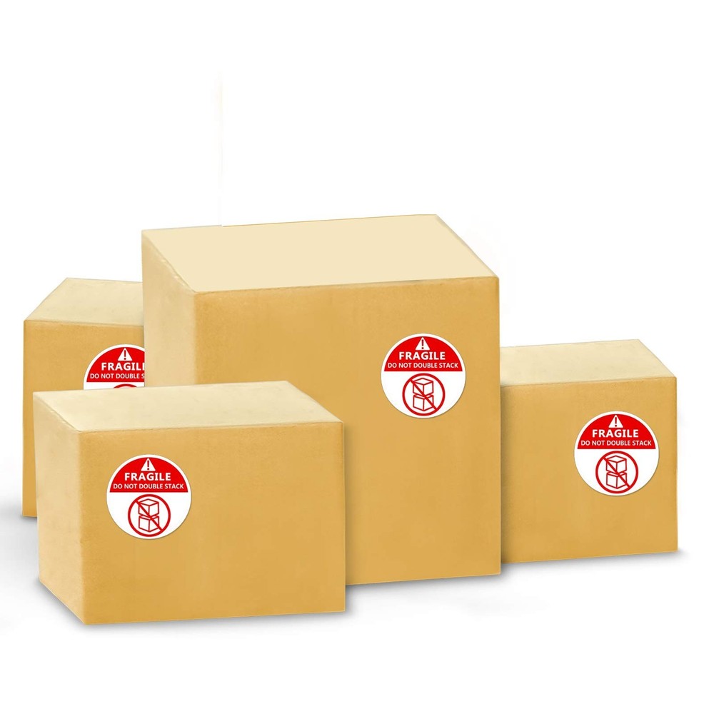 Do Not Stack Shipping Labels,Shipping Warning Stickers for Package,Box,Fragil...