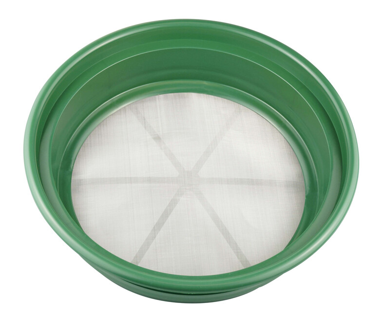 CLASSIFIER SIFTING PAN | 1/70" | STAINLESS STEEL SCREEN EARTH SIFTER STACKABLE