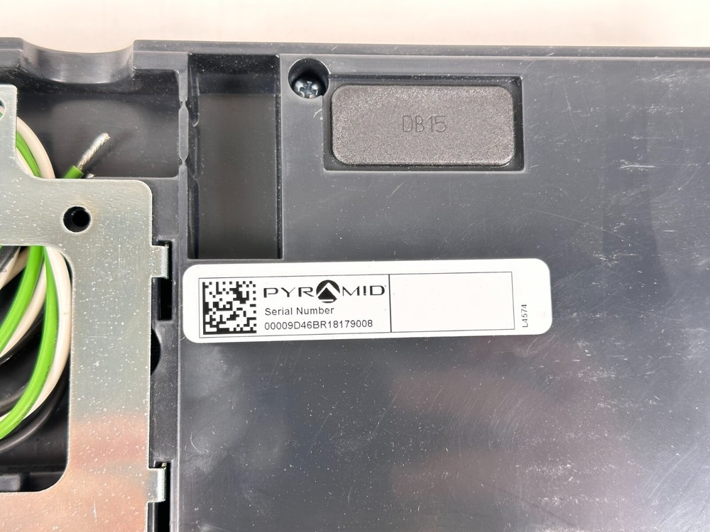 Pyramid 9D46br 15-1/4" Digital Wireless Synchronized Wall Clock, Black