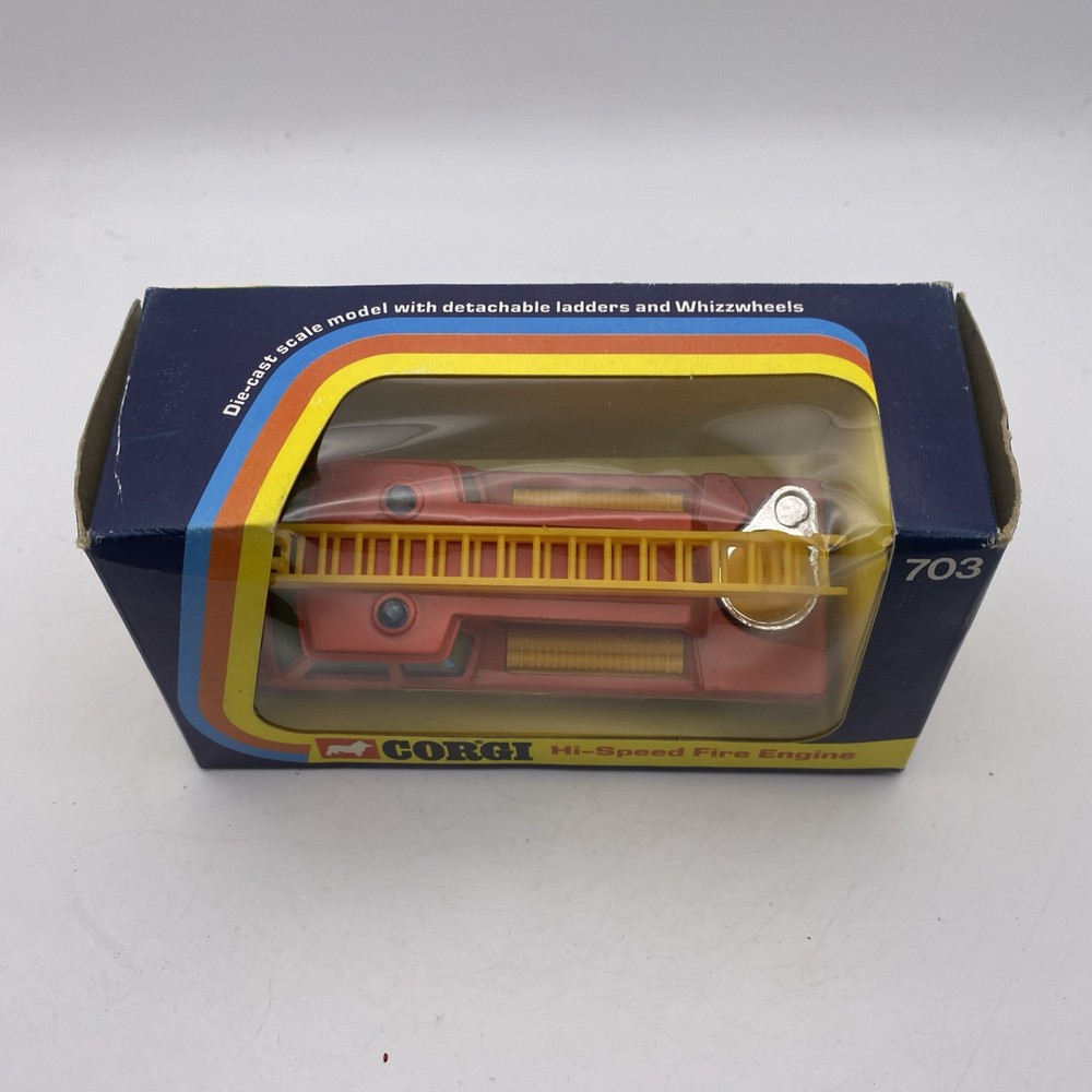 Corgi 703 Hi-Speed Fire Engine - Boxed