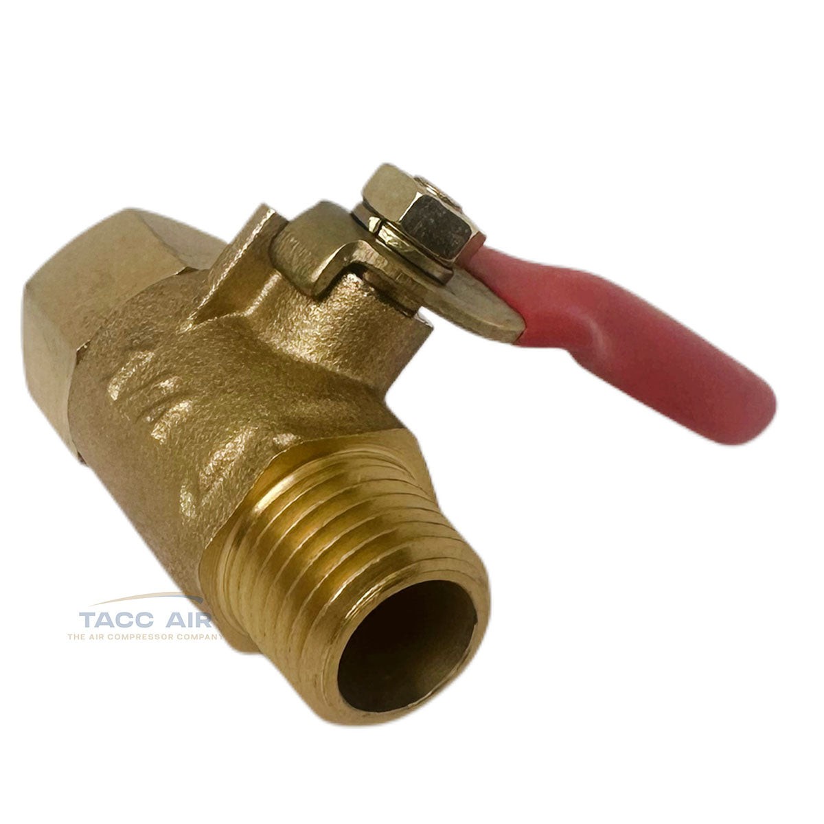 1/4" Female X 1/4" Male NPT Ball Valve Shut Off Water Air Tank Drain Brass