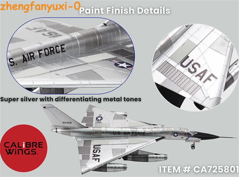Calibre B-58 1:72 Supersonic Strategic Bomber Bendix Trophy Winner Dayton Museum