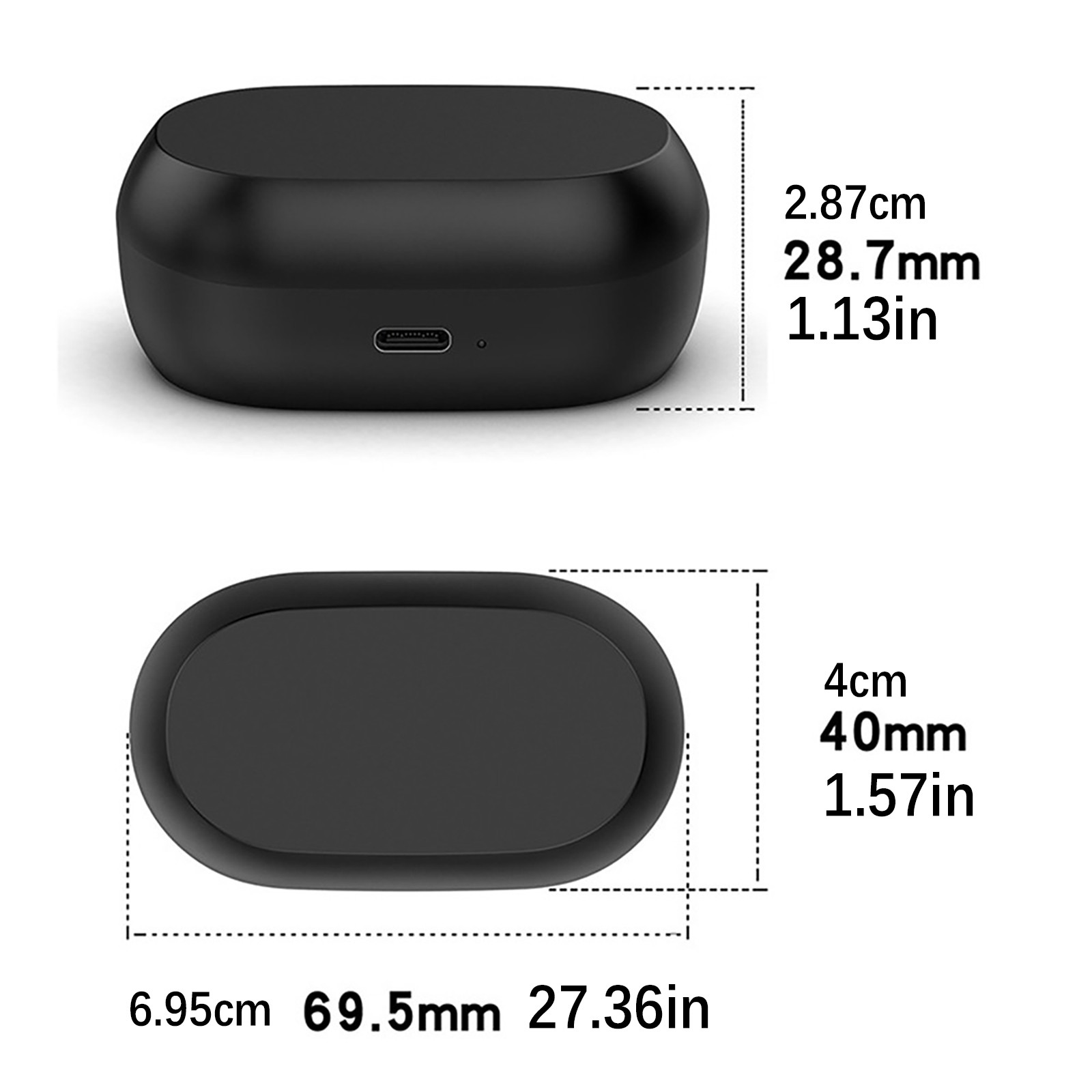 For Jabra Elite 7 Pro Headset Charging Compartment Storage Charging Case NEW