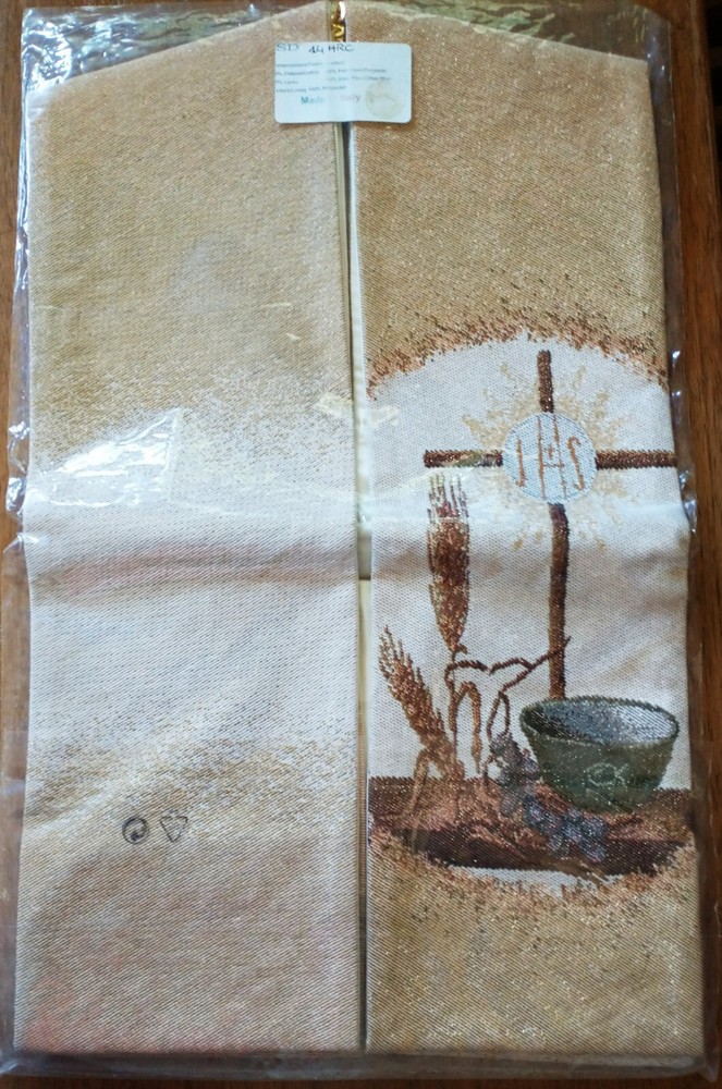Pentecost Off-White Stole for Deacon from Ecumenicus