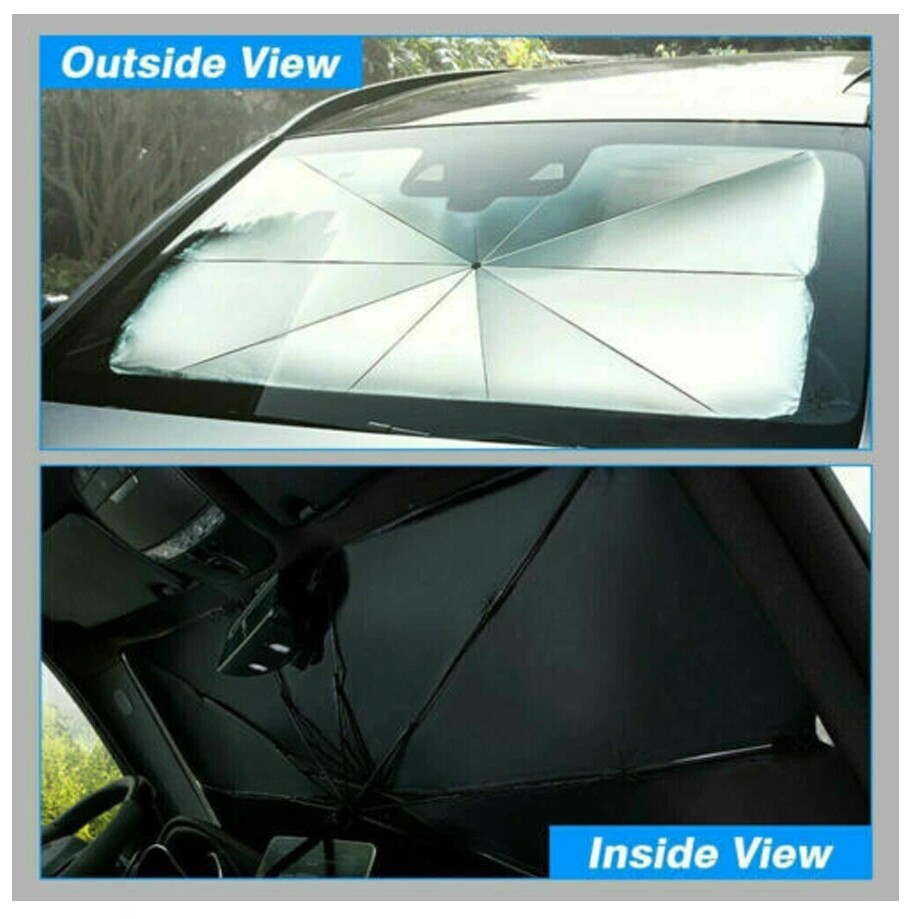 Foldable Car Windshield Sunshade Front Window Cover Visor Sun Shade Umbrella 1pc