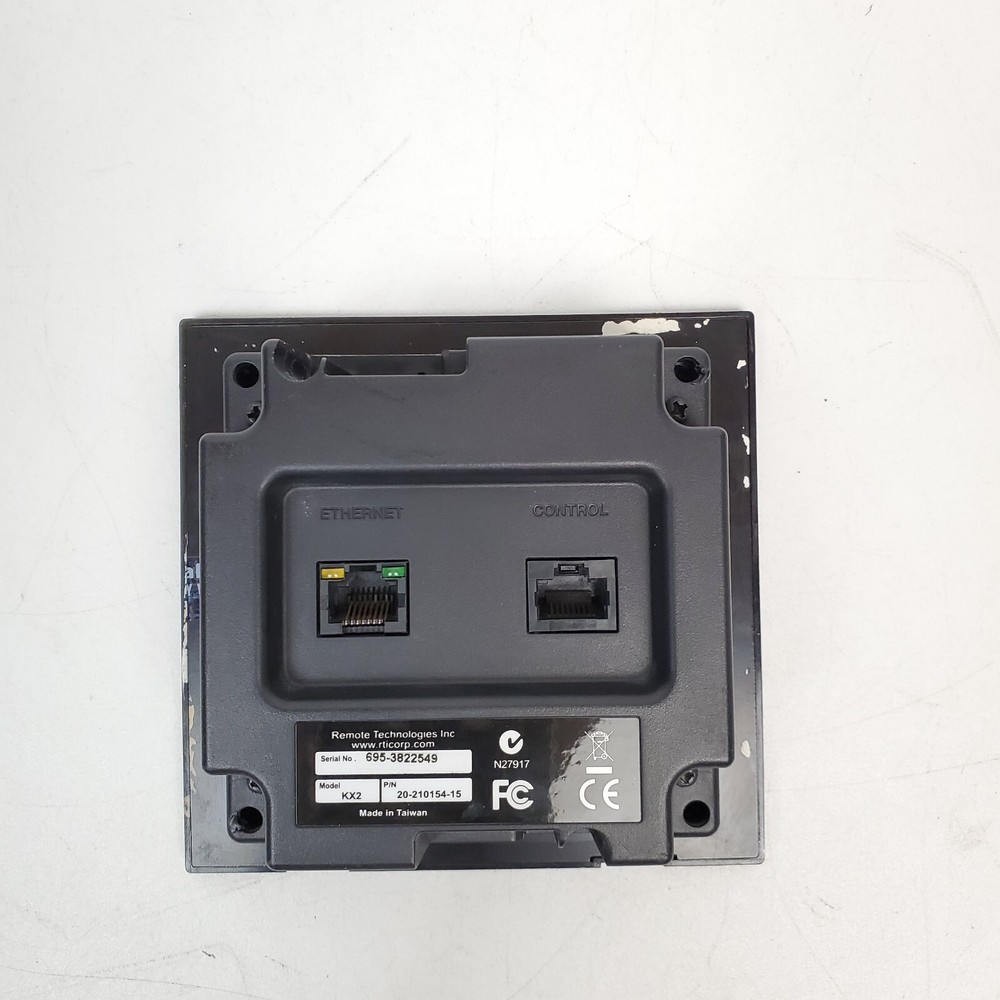 RTI KX2 KX-2 Advanced In-Wall Touchpanel Keypad Control System