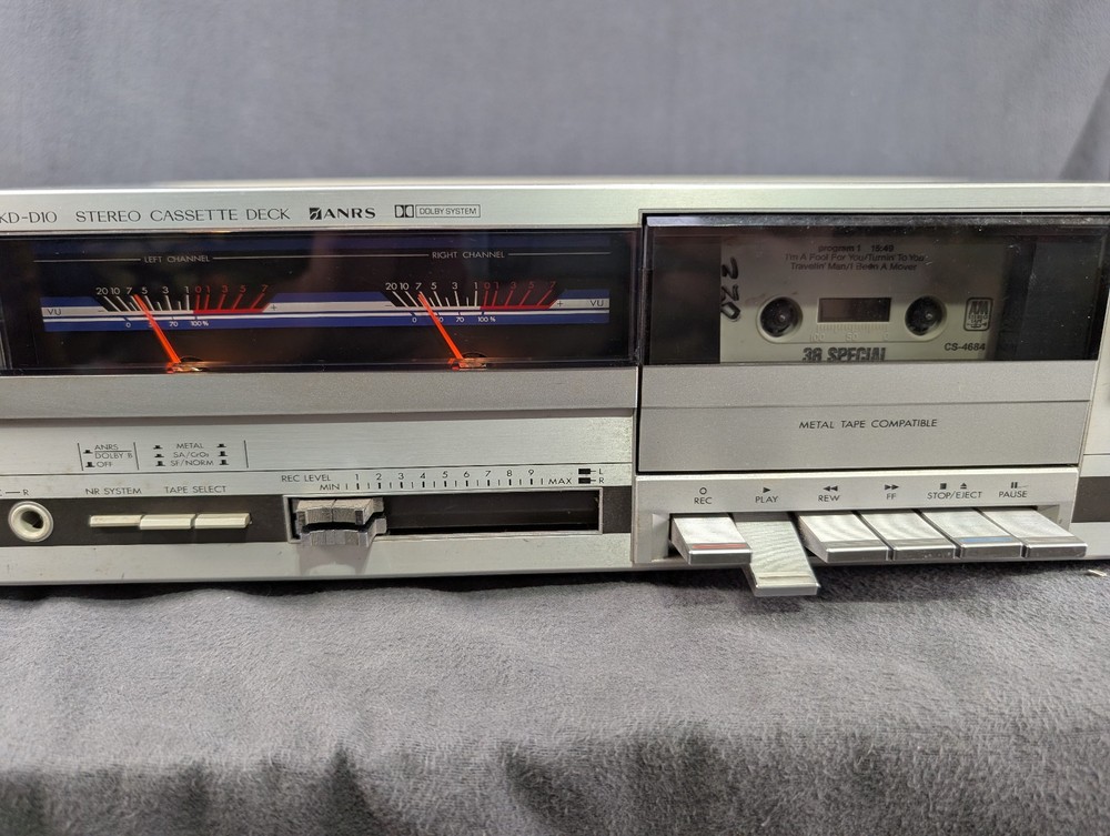 JVC KD-D10J Stereo Cassette Deck