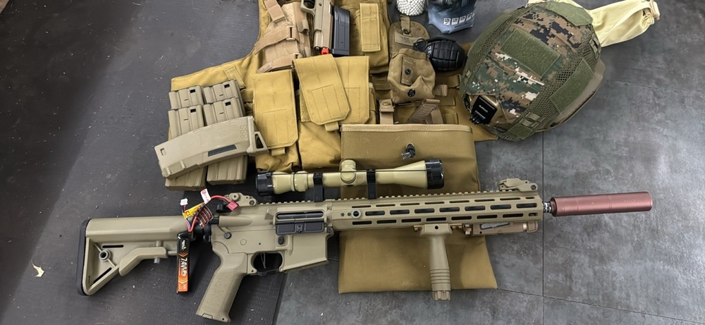 Full Airsoft Loadout