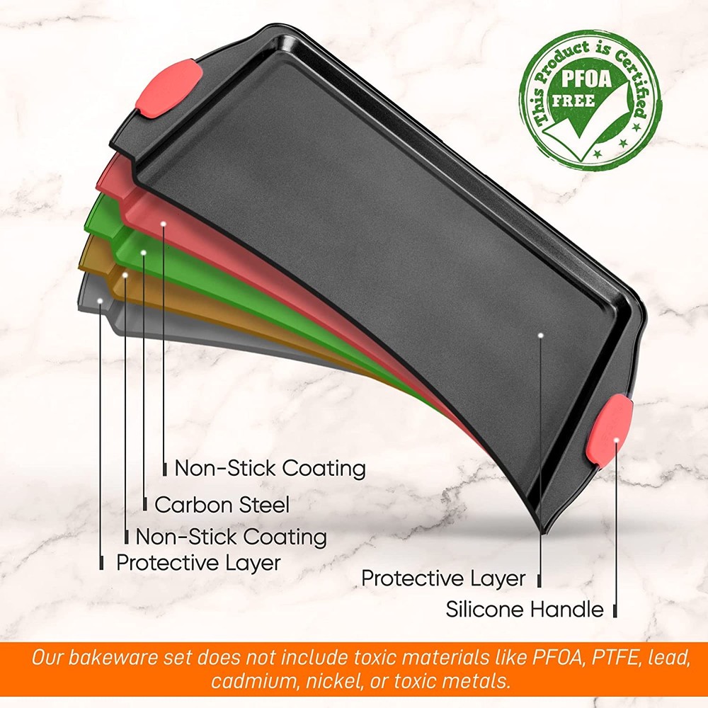 Nutrichef BKNCSBS3SMEDCS Medium Cookie Sheet