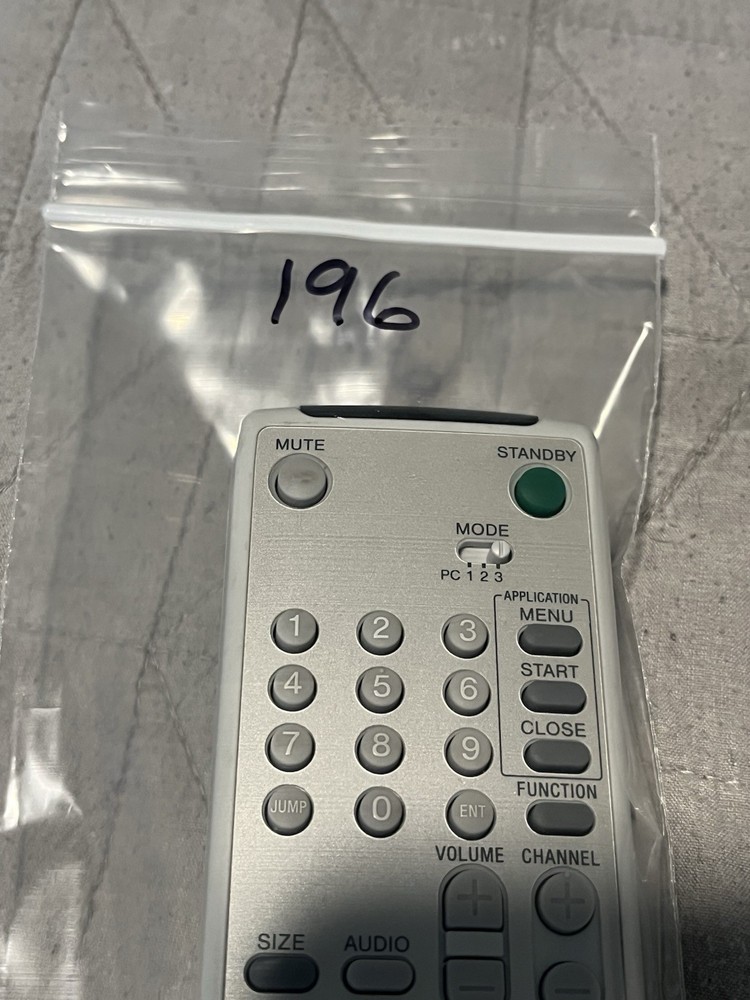 Genuine Original Sony VAIO PC Remote Control RM-GP4U Tested Working