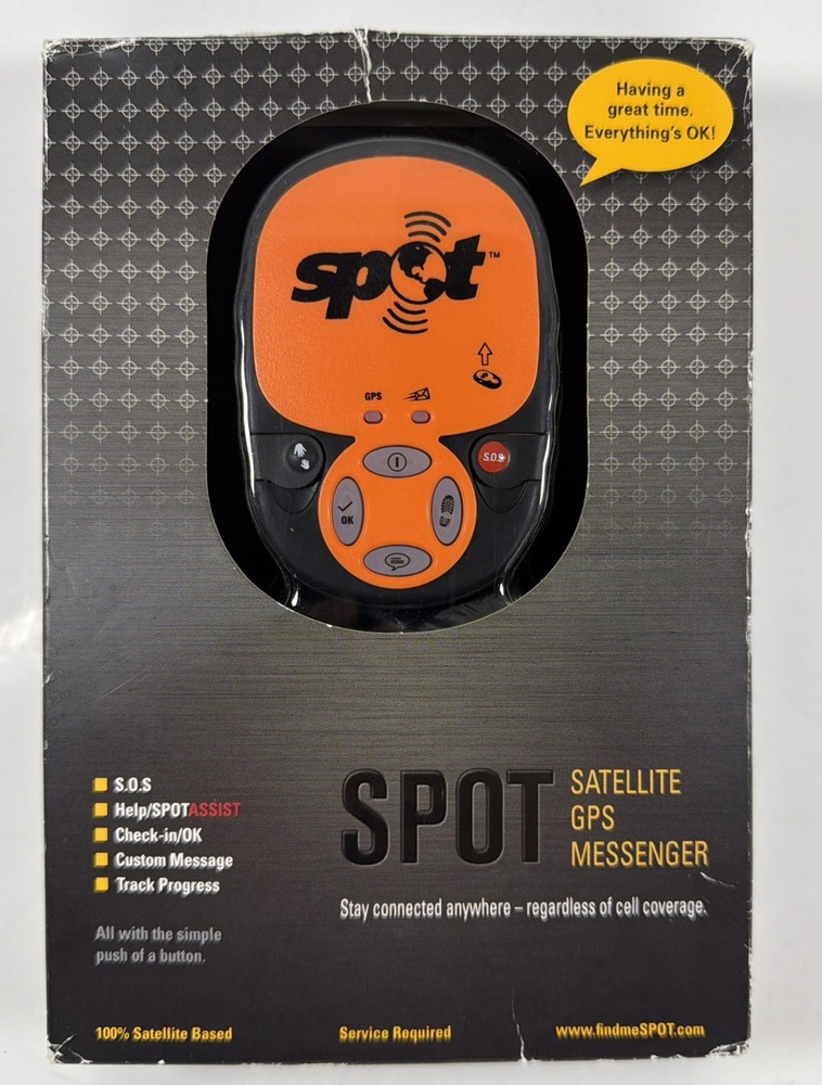 SPOT 2 Handheld Satellite GPS Messenger - New Open Box