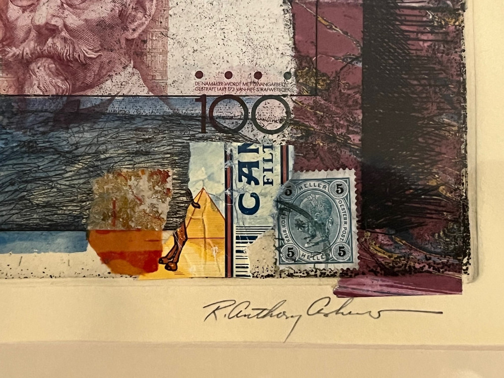 R. Anthony Askew Collage Art; "Vision"