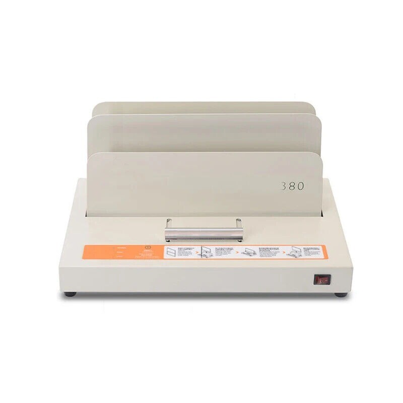 380 Hot Melt Binding Machine Full Automatic Glue Binding Machine A4 Book Cove