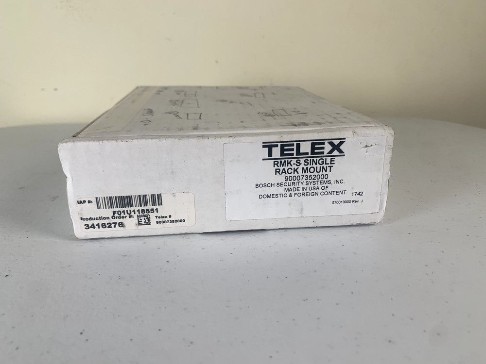 Telex RMK-S Single Rack Mounting Kit