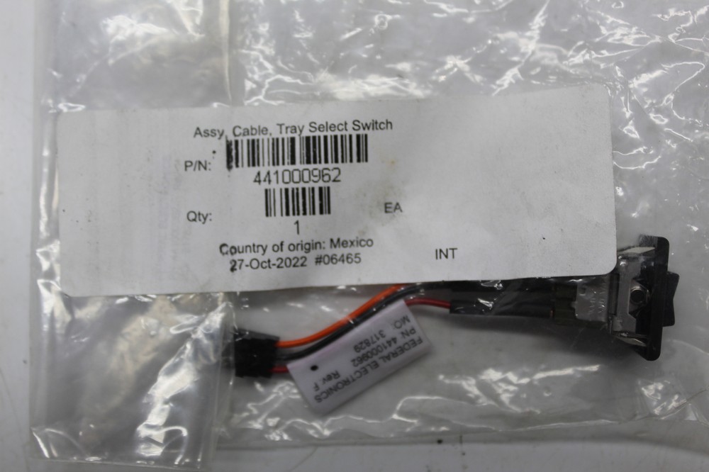 FEDERAL ELECTRONICS 441000962 SWITCH NSMP