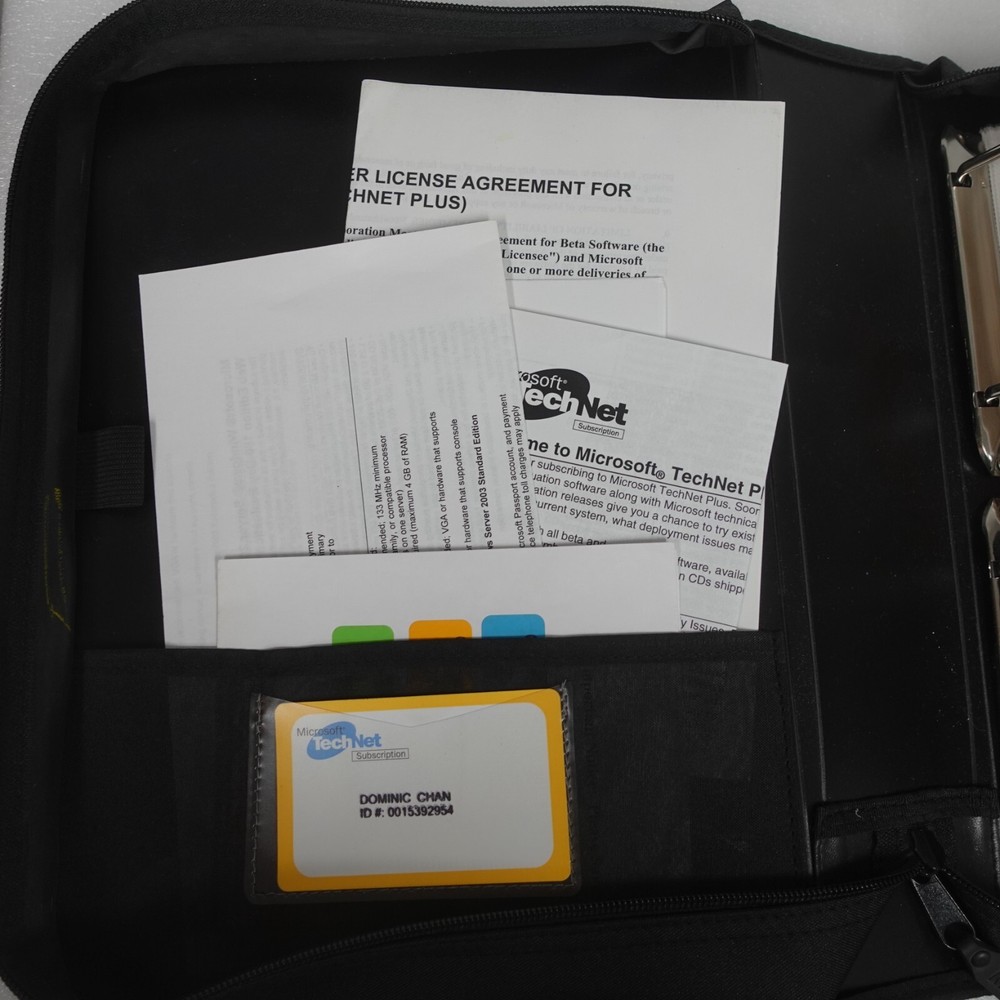 MICROSOFT TechNet Plus Subscription 89 Disc Lot