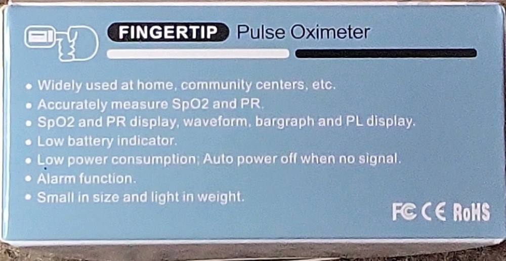 Finger Pulse Oximeter New In Box