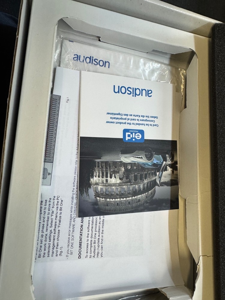 audison bit one new, open box