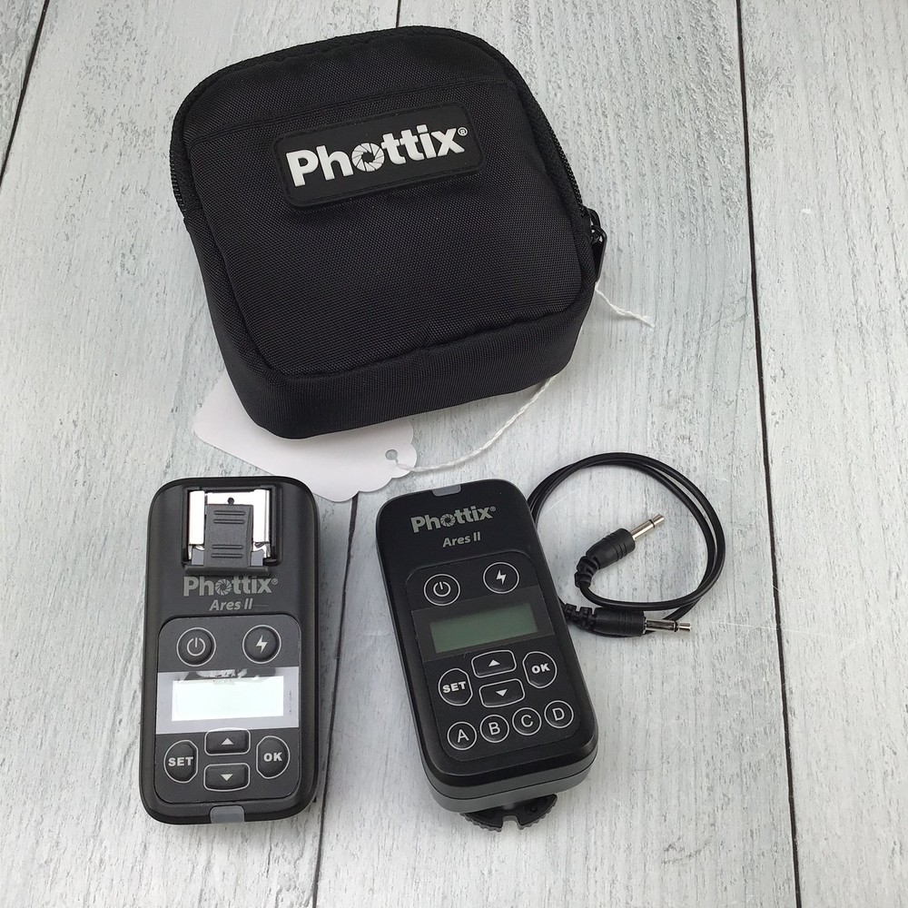 Phottix Ares II Flash Trigger Set Used Good