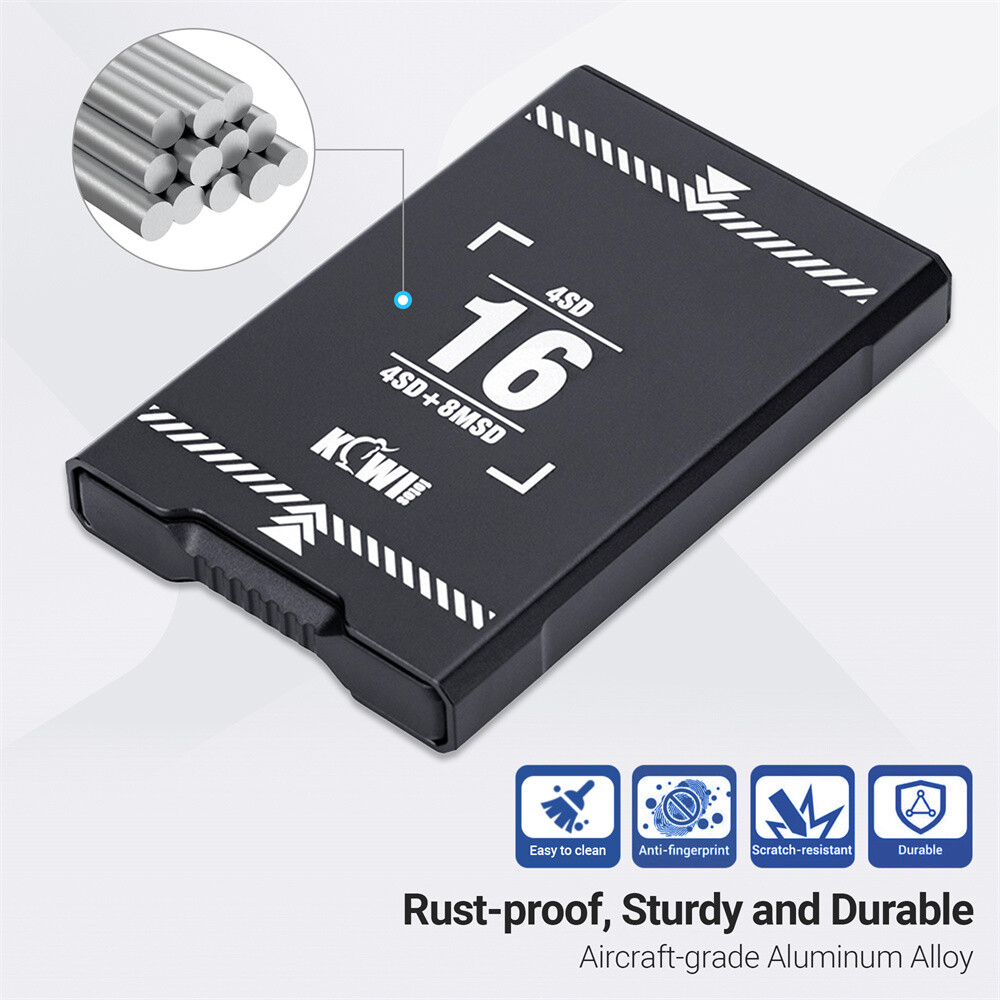 Memory Card Case Holder Storage for SD Micro SD MSD TF CFexpress Type A B XQD