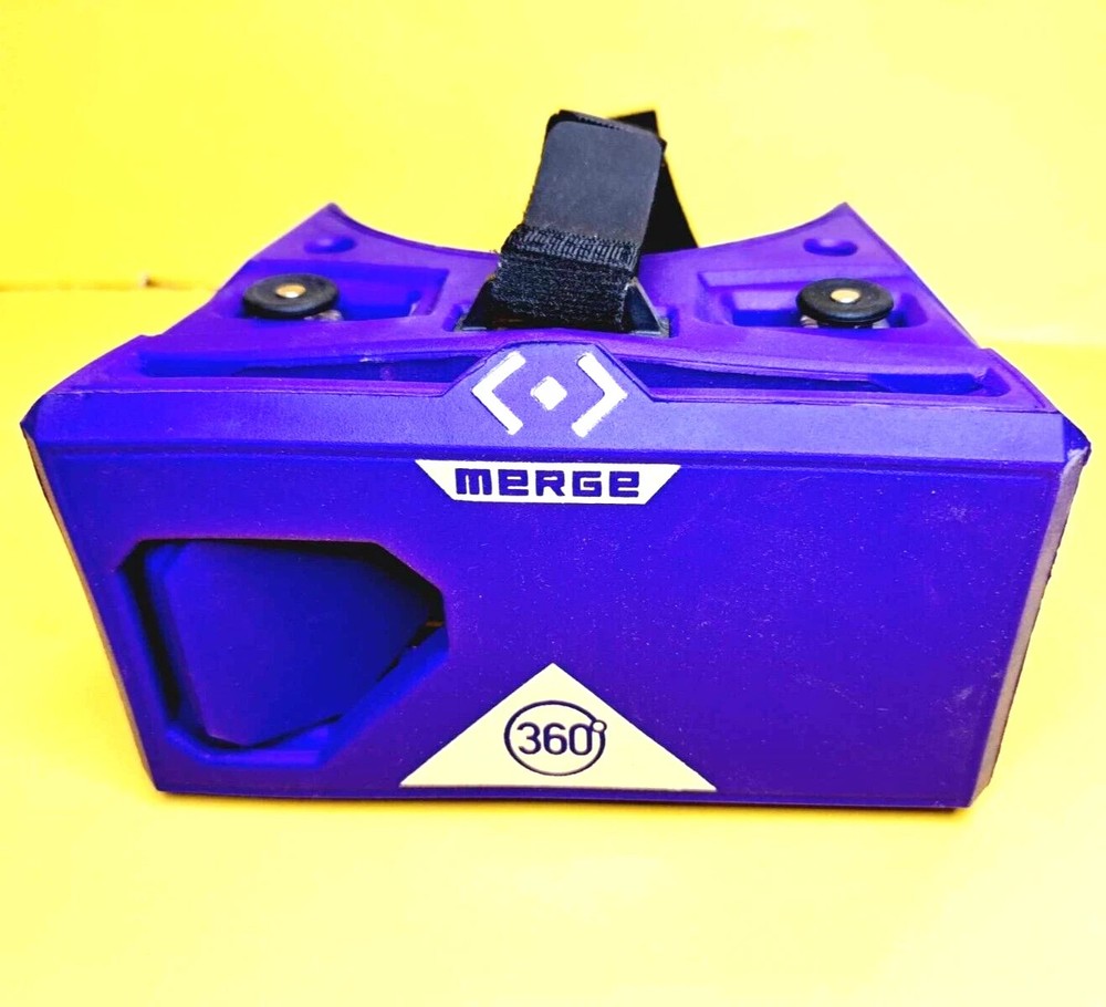 MERGE VR GOGGLES 360 SMARTPHONE-BASED VIRTUAL REALITY HEADSET IOS ANDROID PURPLE