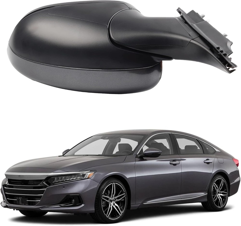 Dasbecan Left Driver Side Mirror Assembly Compatible with 3Pins-Left, Gray