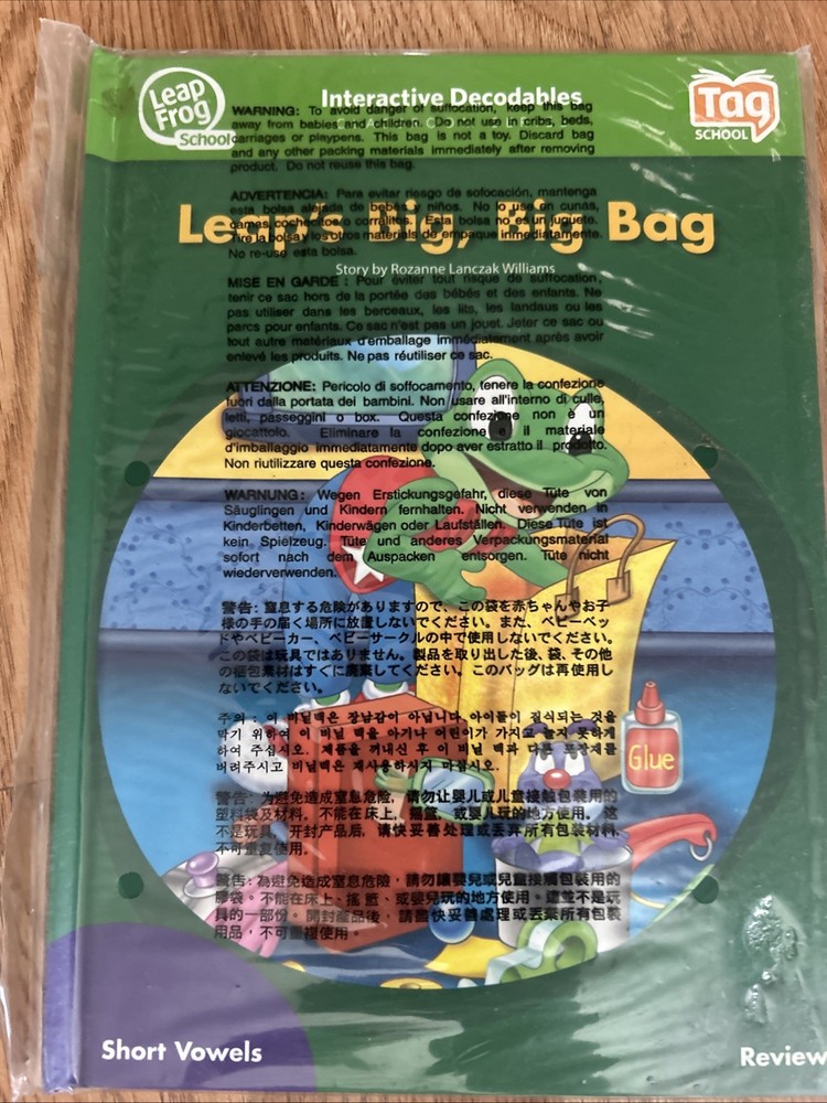 Leapfrog TAG Book set Interactive Decodables Phonemic Awareness Classroom Series