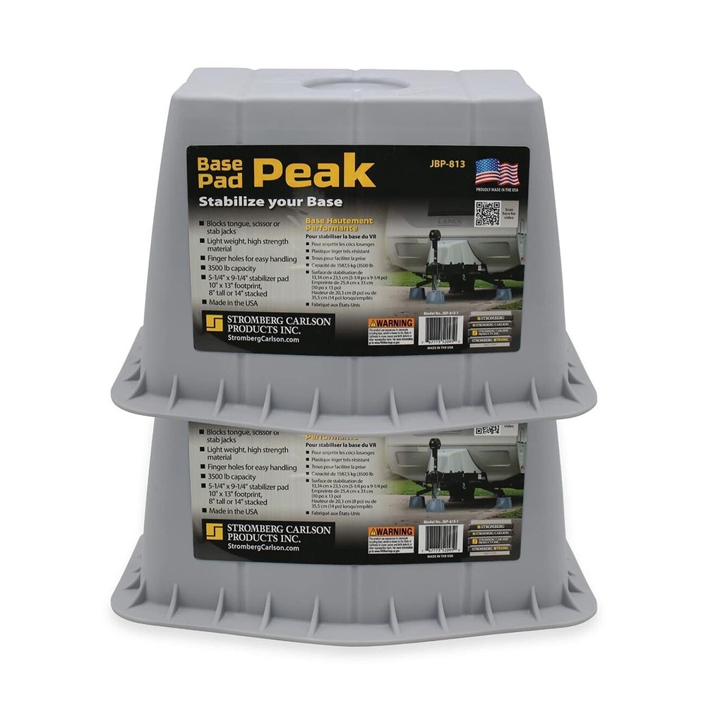 STROMBERG JBP8132 Base Pad Peak (2-Pack)