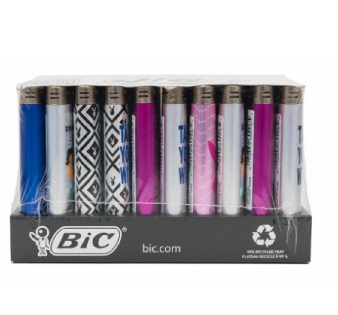 BIC Full-Size Lighters – Playboy Edition (Pack of 50)
