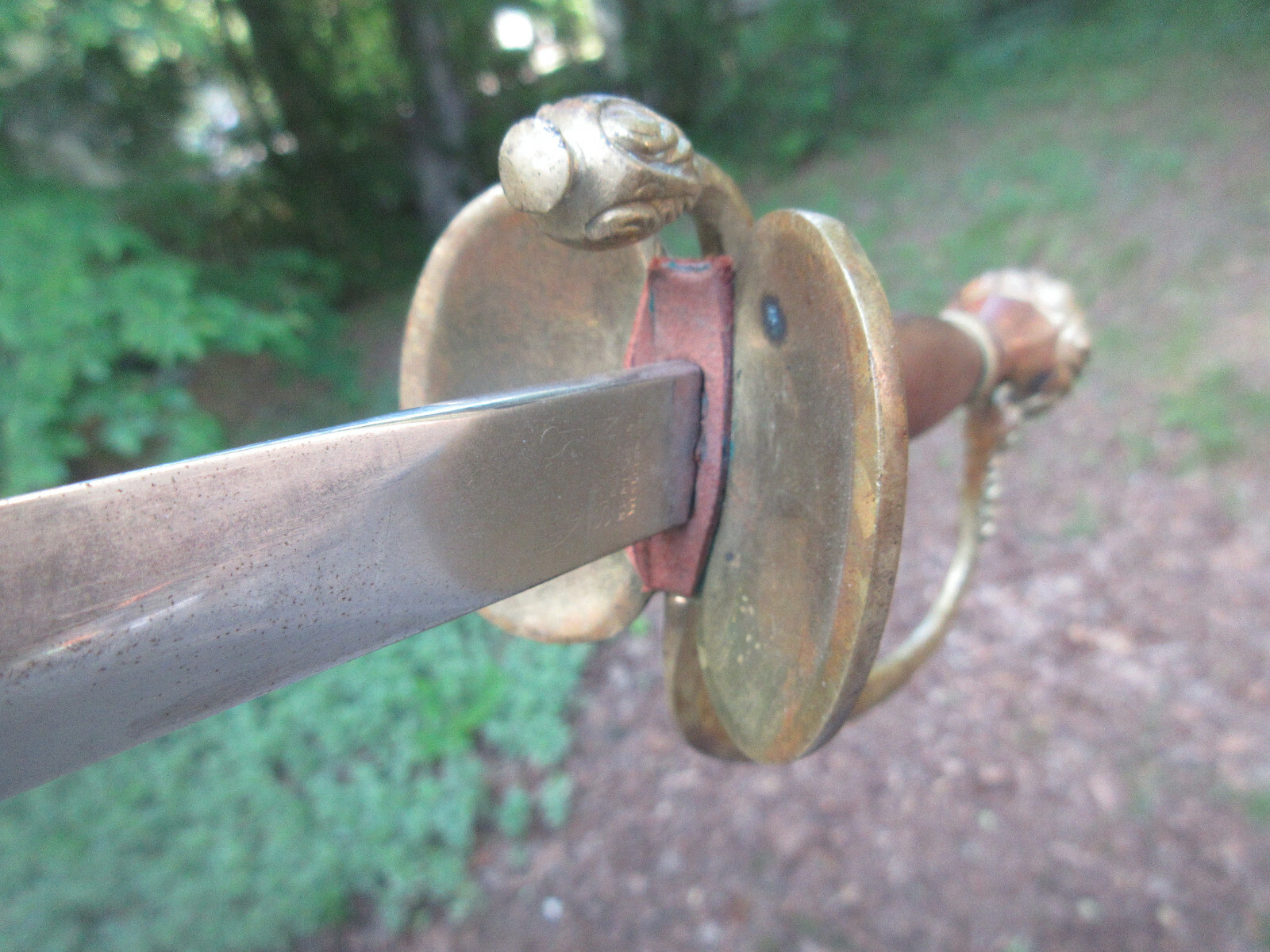 Antique 1890's N.S. Meyer Spartan Railway Official's Sword Saber 35.25"