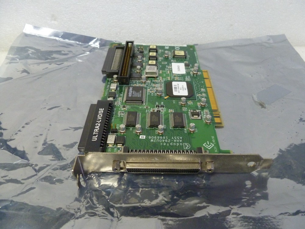 ADAPTEC AHA-2940U2W/DELL SCSI RAID CONTROLLER CARD
