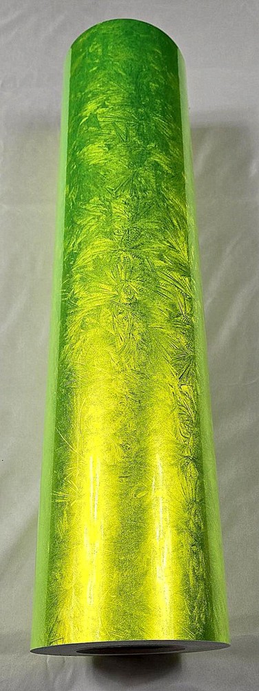 Fluorescent Yellow Galvanized Sign Vinyl Plotter Cutter 24" x 30 ft