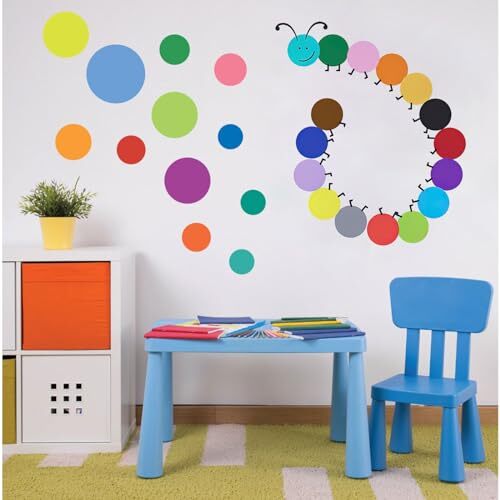 8PCS Large Circle Stencil, Large to Small Different Sizes Circle Templates for