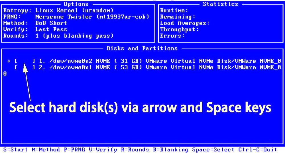 Hard Drive Data Eraser Destroyer Bootable USB Flash Drive Stick Wipe HDD Disk
