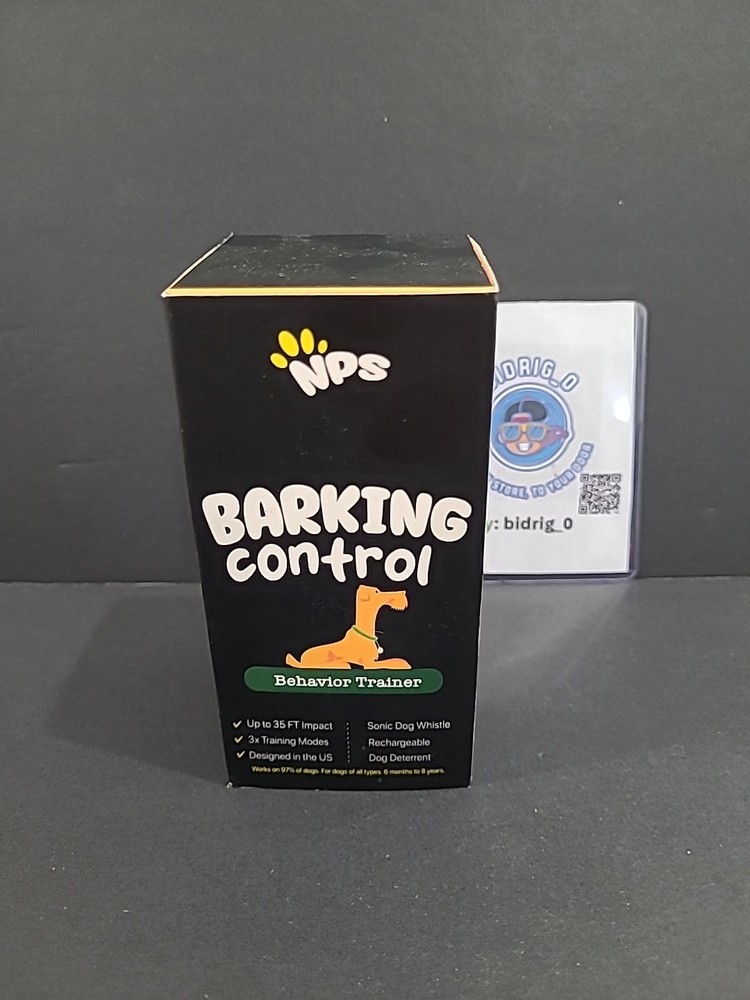 NPS Alpha Dog Behavior Trainer Anti Bark Tool Barking Control Handheld Device