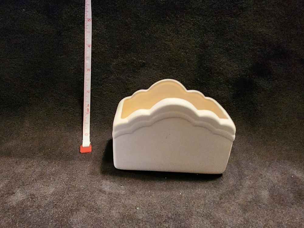 Ready to Paint Ceramic Bisque Decorative Sugar Packet Holder