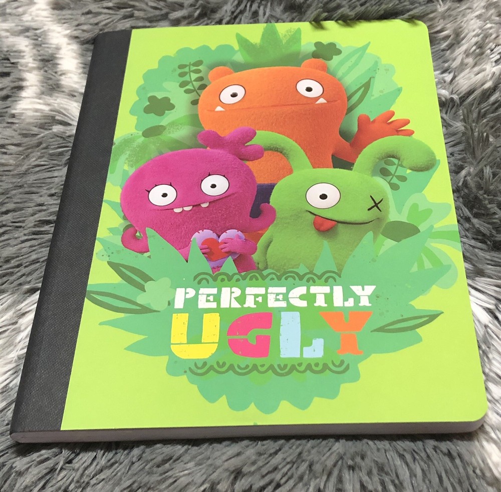 Perfectly Ugly Uglydolls Composition Notebook 100 Wide Ruled Sheets