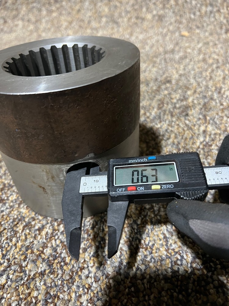 (QTY 2) Coupler 5" Outside Diameter x 3" Inside Diameter x 4.5" Width