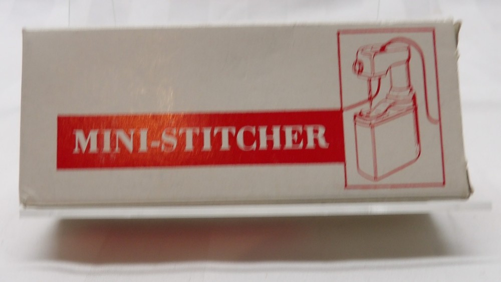 Vintage Mini-Stitcher in Original Box Including Paperwork, Extra needle, ETC.