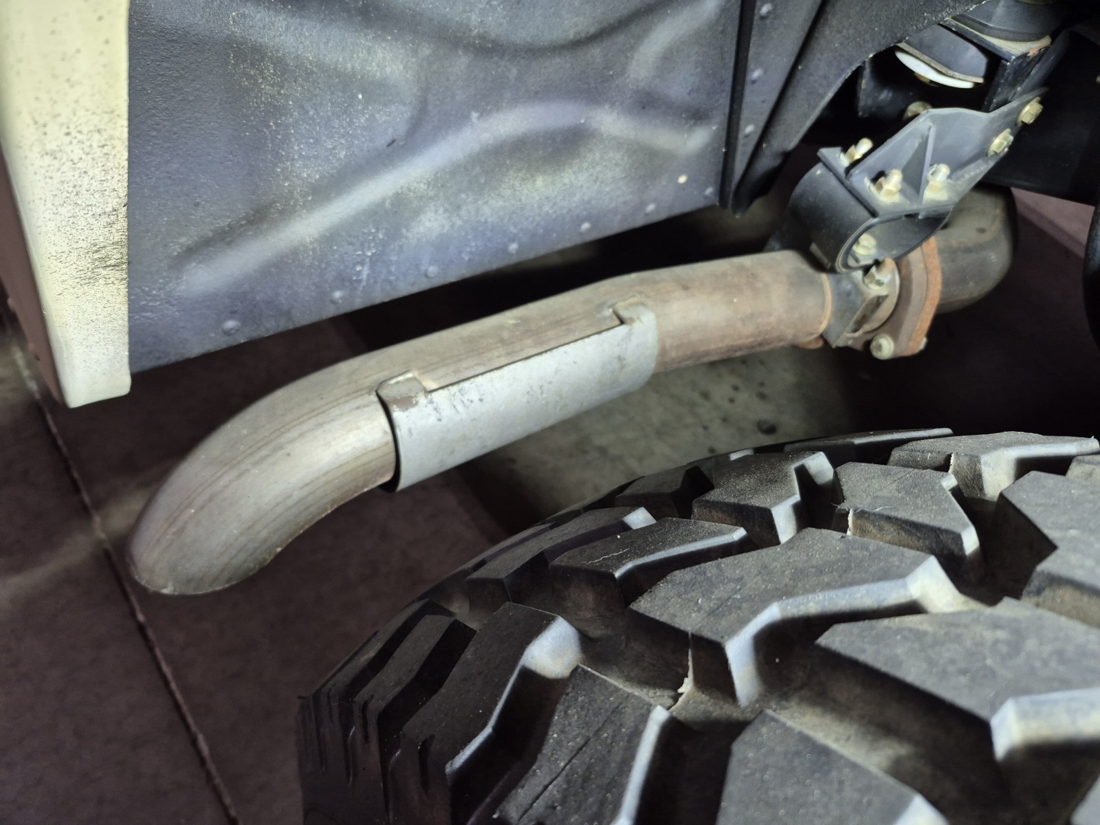 HUMVEE EXHAUST PIPE HUMMER NOS NSN 2990-01-190-1089 P/N 12338350 KASCAR