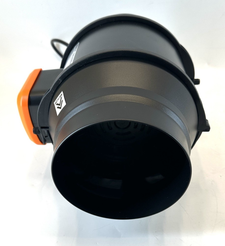 Vevor 4 in Inline Duct Fan 200 CFM AC Motor Variable Speed Control BT-FL16A
