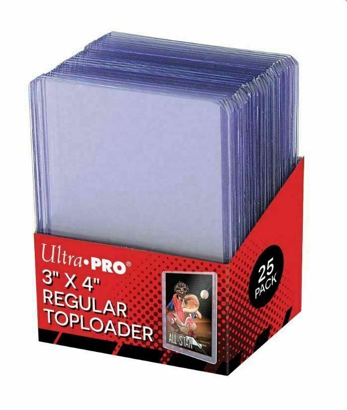 Ultra PRO 3" x 4" Regular Toploader - 25 Pack