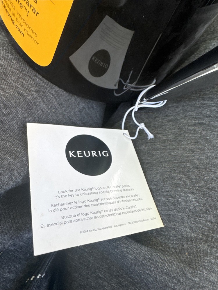 Keurig 2.0 REPLACEMENT Carafe NEW WITH TAGS