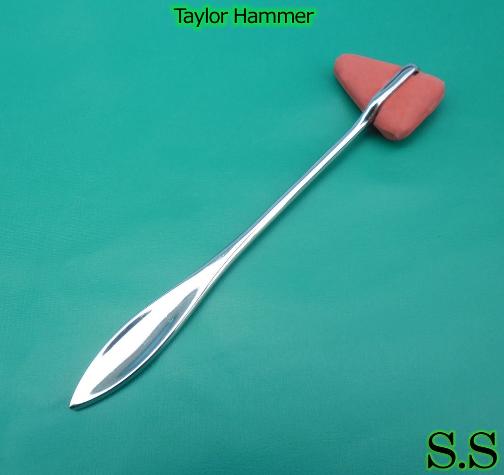 4 TAYLOR REFLEX HAMMERS DIAGNOSTIC SURGICAL INSTRUMENTS
