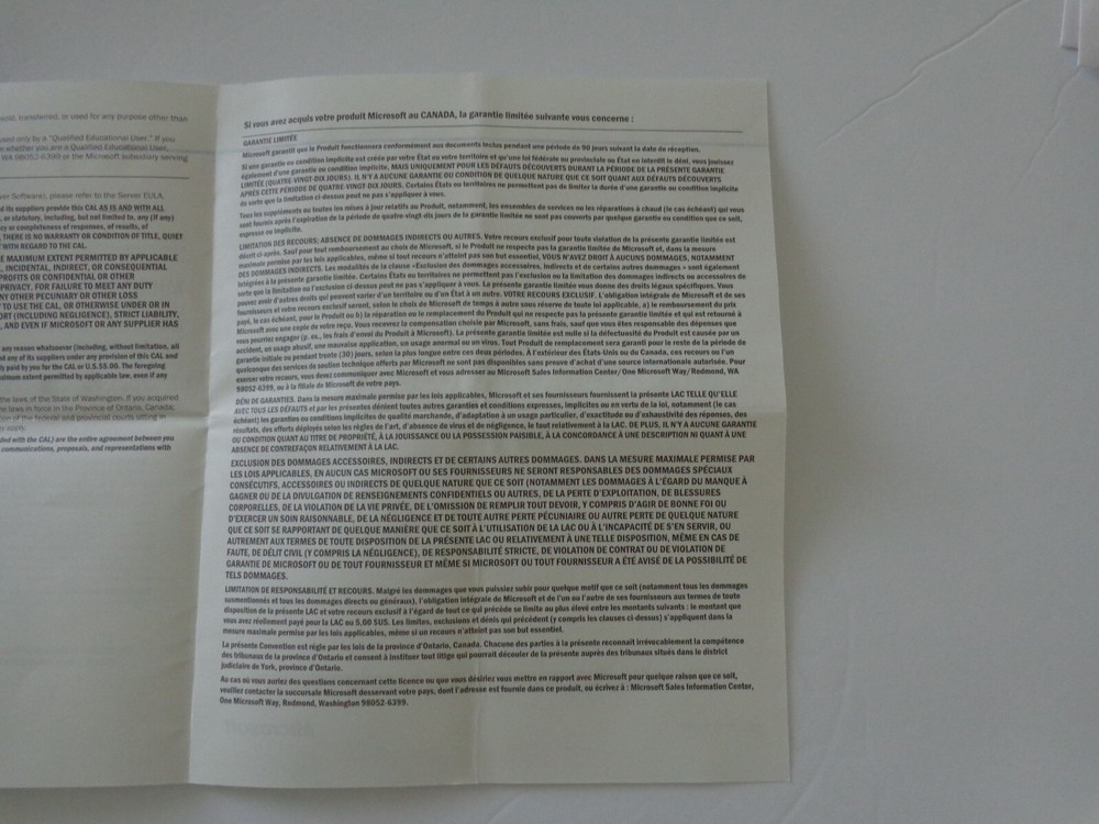 Microsoft SQL Server™ 2000 Enterprise Edition(New ! sealed CD +Key Code +25 CAL)