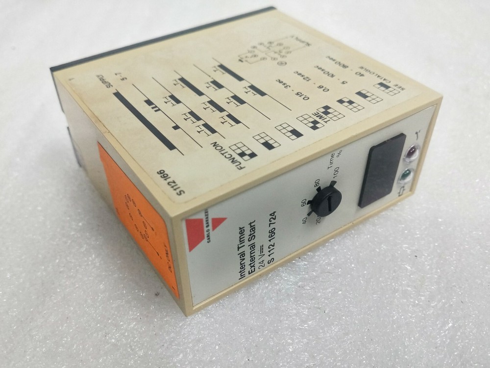 CARLO GAVEZZI INTERVAL TIMER S 112 166 724