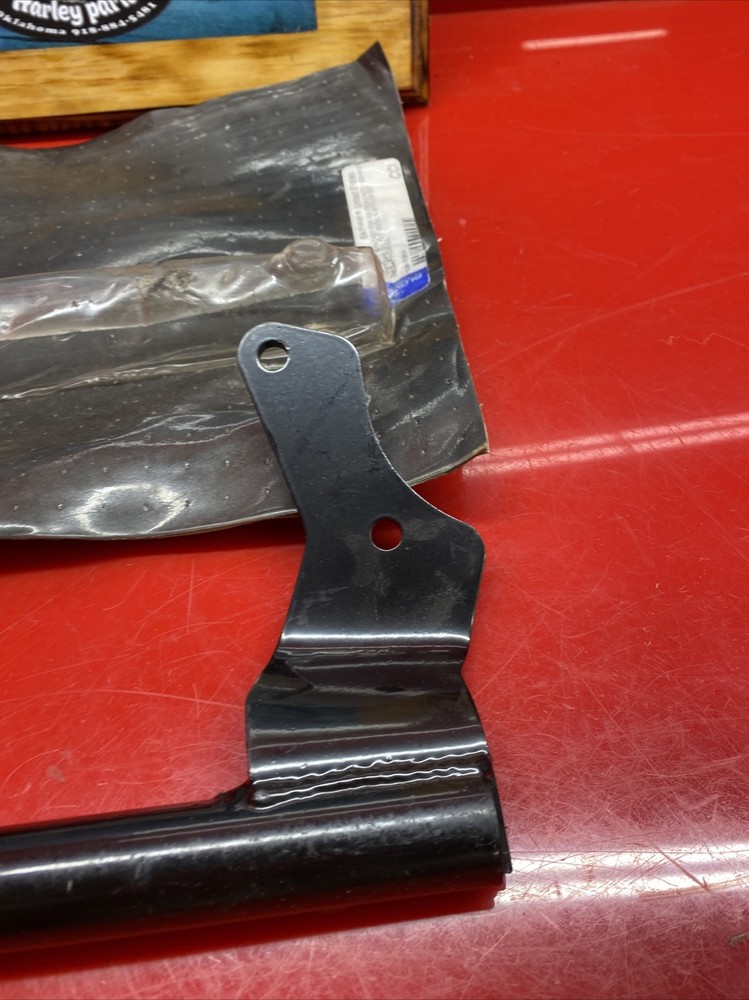 harley dyna revtech exhaust bracket 2-1 2 into 1 Mount Mounting Custom Chrome