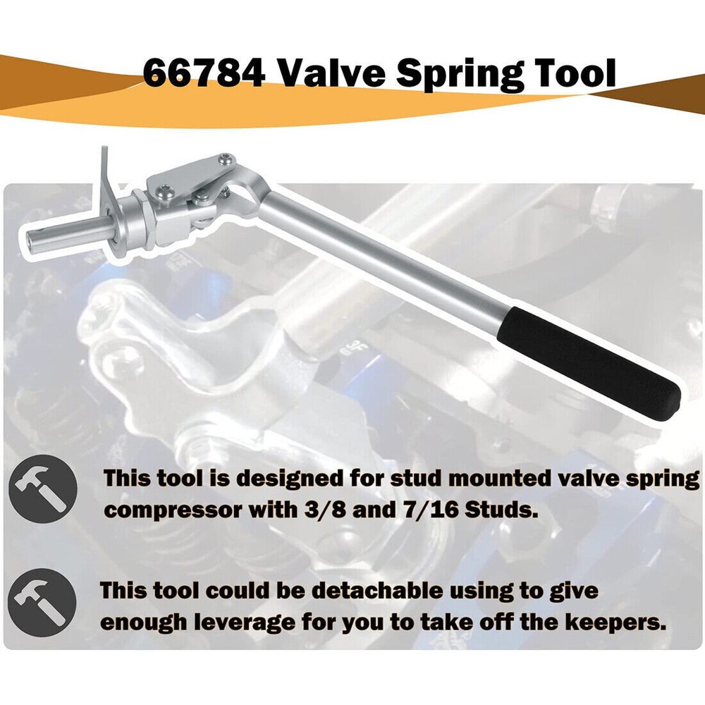 66784 Stud Mount Valve Spring Compressor for all 3/8" & 7/16" Rocker Studs