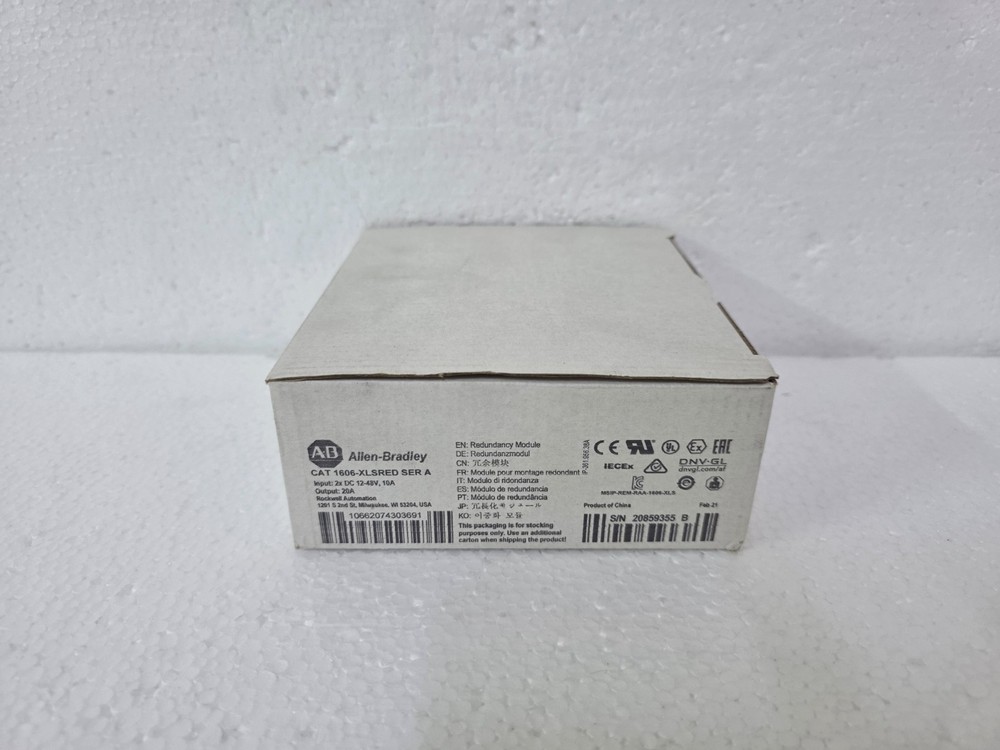 Allen Bradley 1606-XLSRED SER A Dual Input Redundancy Module 24V, 20A