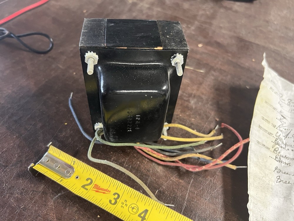 Vintage Unidentified Transformer TR8-4